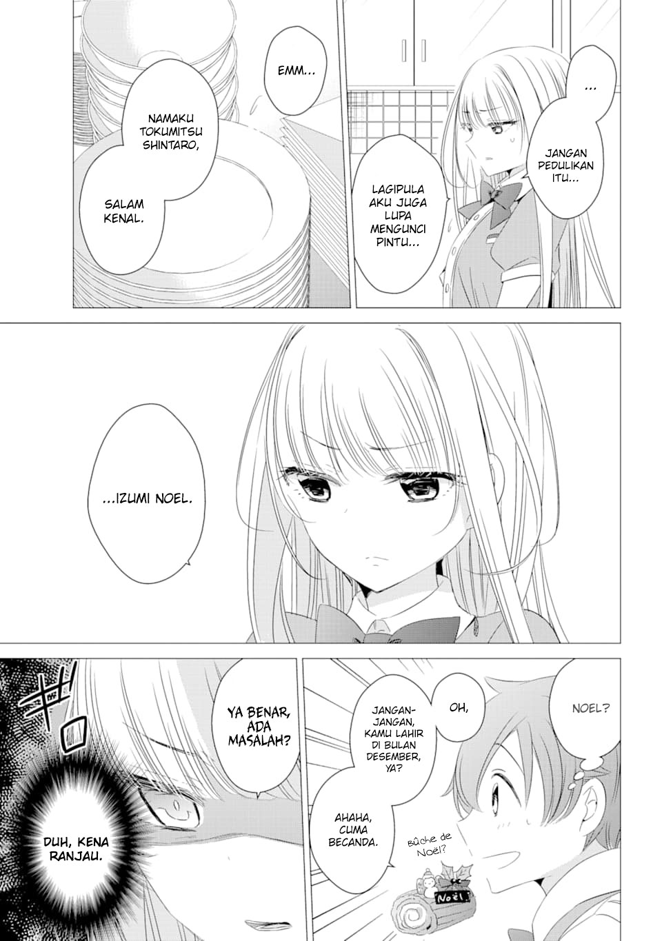 Studio Apartment, Good Lightning, Angel Included (One Room, Hi Atari Futsuu, Tenshi Tsuki) Chapter 04 Gambar 24