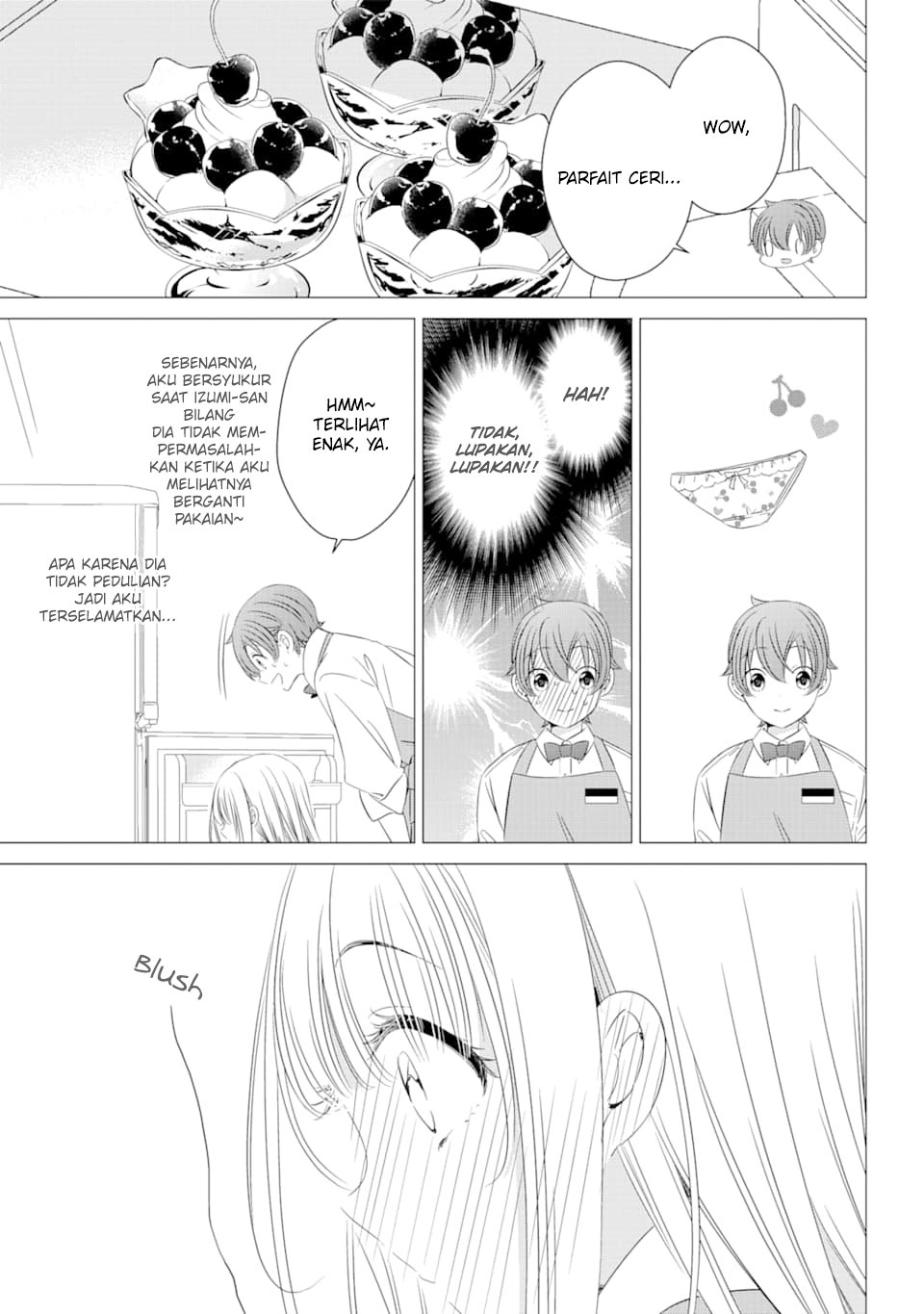 Studio Apartment, Good Lightning, Angel Included (One Room, Hi Atari Futsuu, Tenshi Tsuki) Chapter 04 Gambar 30
