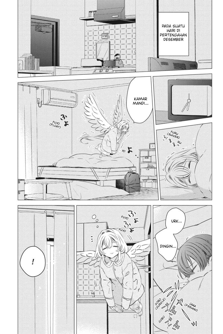 Studio Apartment, Good Lightning, Angel Included (One Room, Hi Atari Futsuu, Tenshi Tsuki) Chapter 34.5 Gambar 2