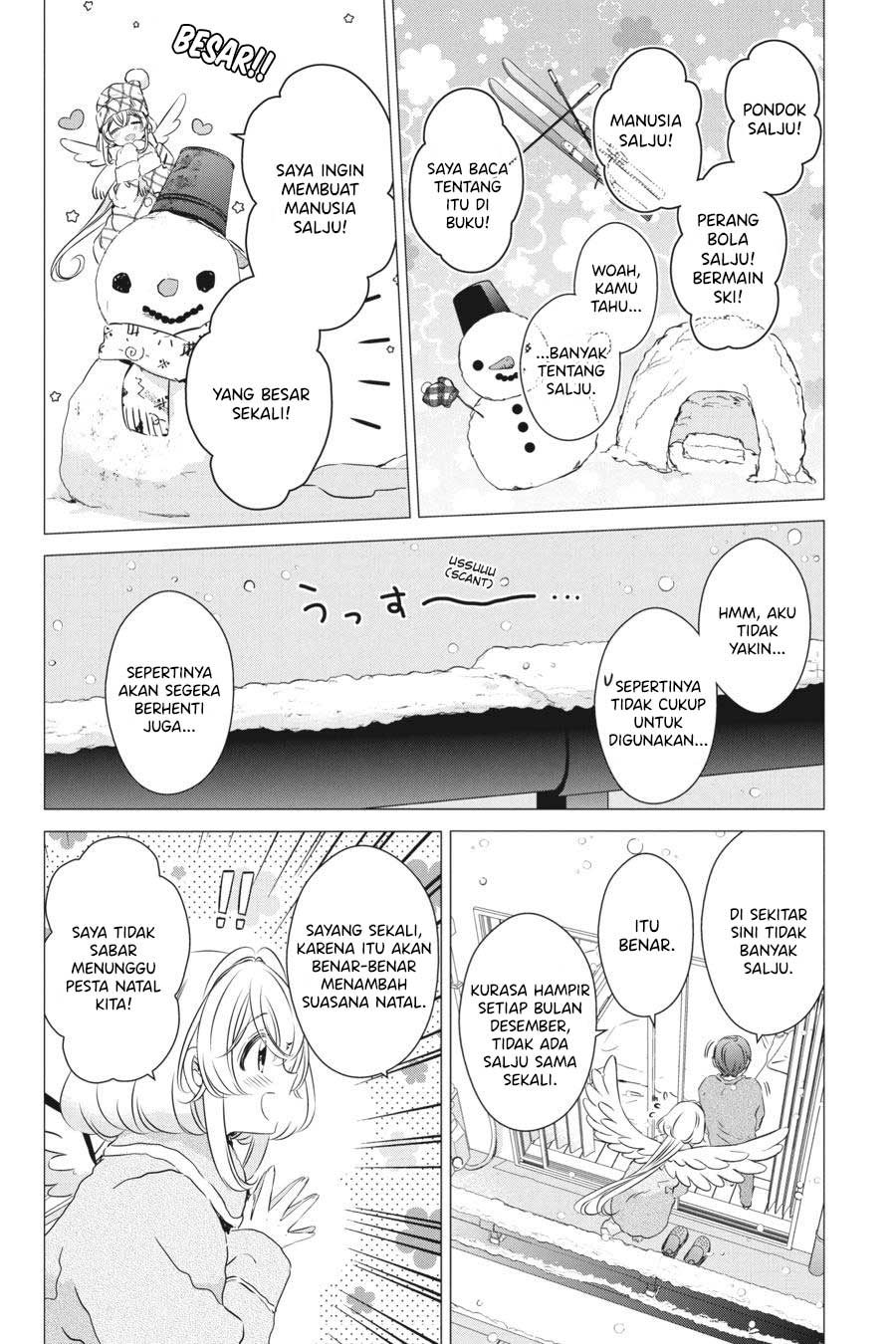 Studio Apartment, Good Lightning, Angel Included (One Room, Hi Atari Futsuu, Tenshi Tsuki) Chapter 34.5 Gambar 5