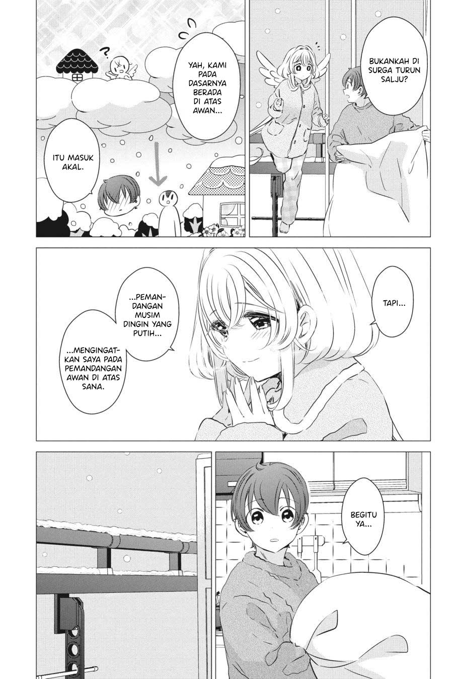 Studio Apartment, Good Lightning, Angel Included (One Room, Hi Atari Futsuu, Tenshi Tsuki) Chapter 34.5 Gambar 6