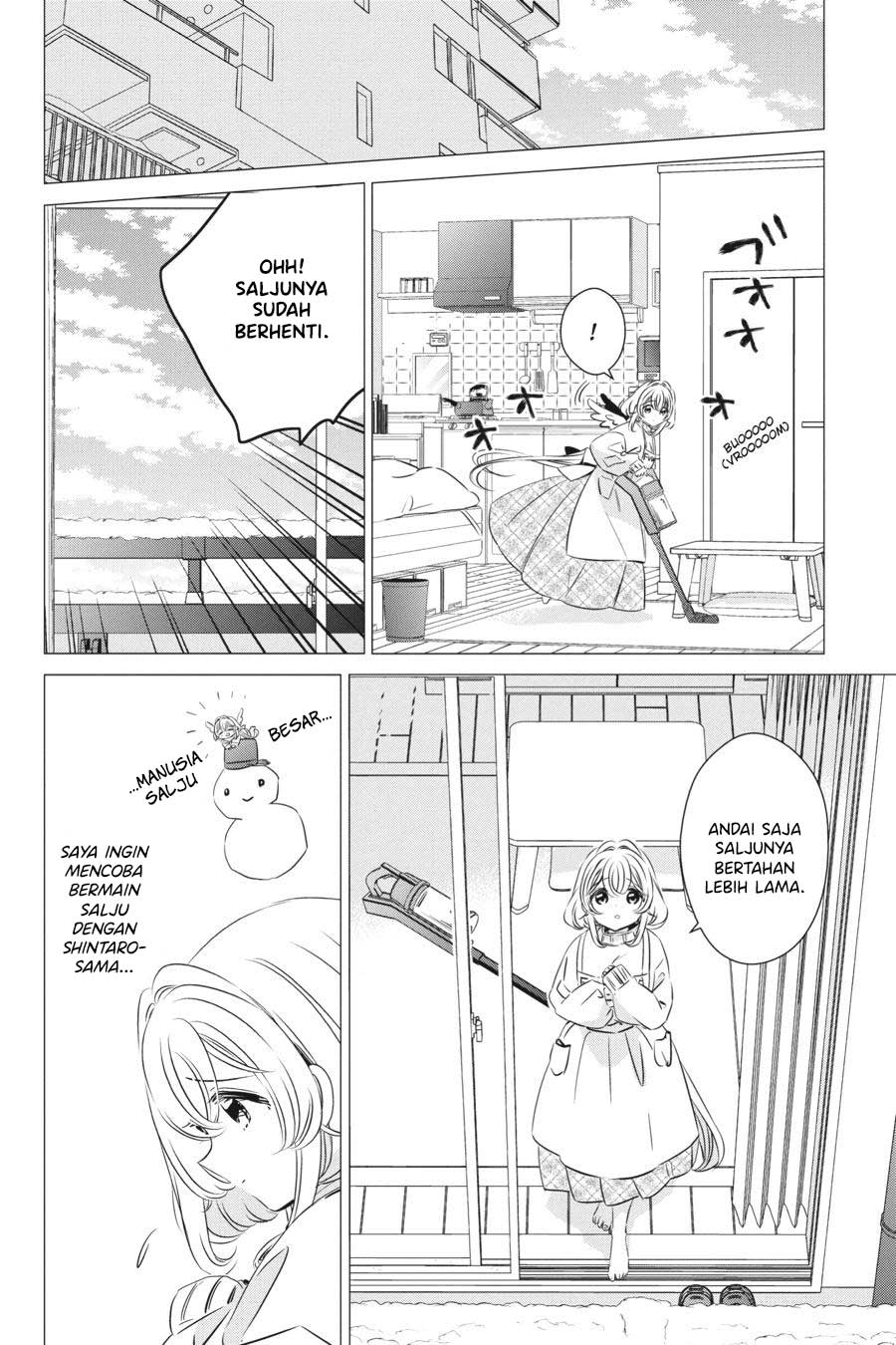 Studio Apartment, Good Lightning, Angel Included (One Room, Hi Atari Futsuu, Tenshi Tsuki) Chapter 34.5 Gambar 9