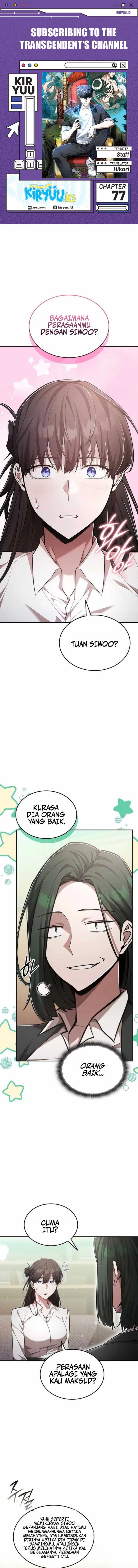 Subscribing to the Transcendent’s Channel Chapter 77 Gambar 1