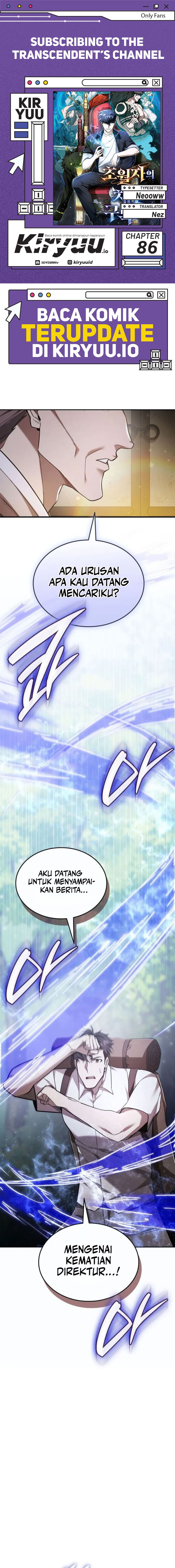 Subscribing to the Transcendent’s Channel Chapter 86 Gambar 1