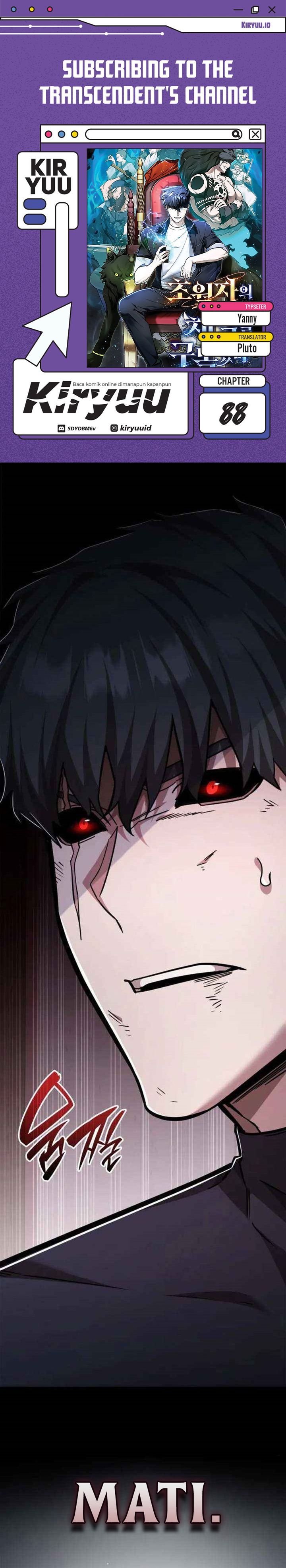 Subscribing to the Transcendent’s Channel Chapter 88 Gambar 1