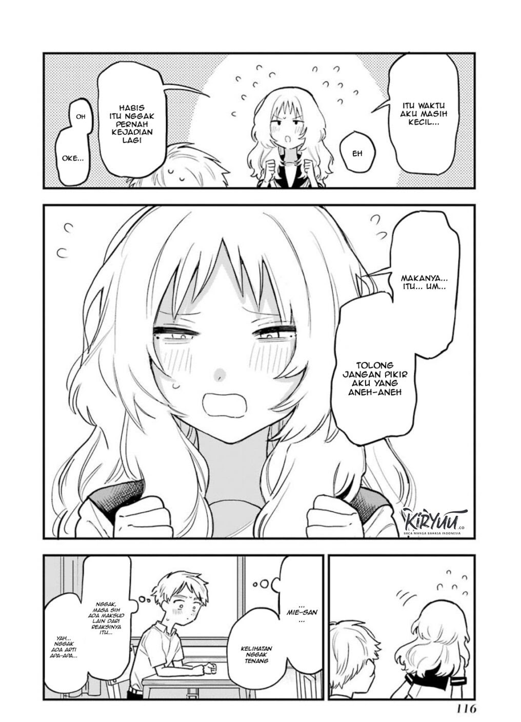 Sukinako ga Megane wo Wasureta Chapter 39 Gambar 5