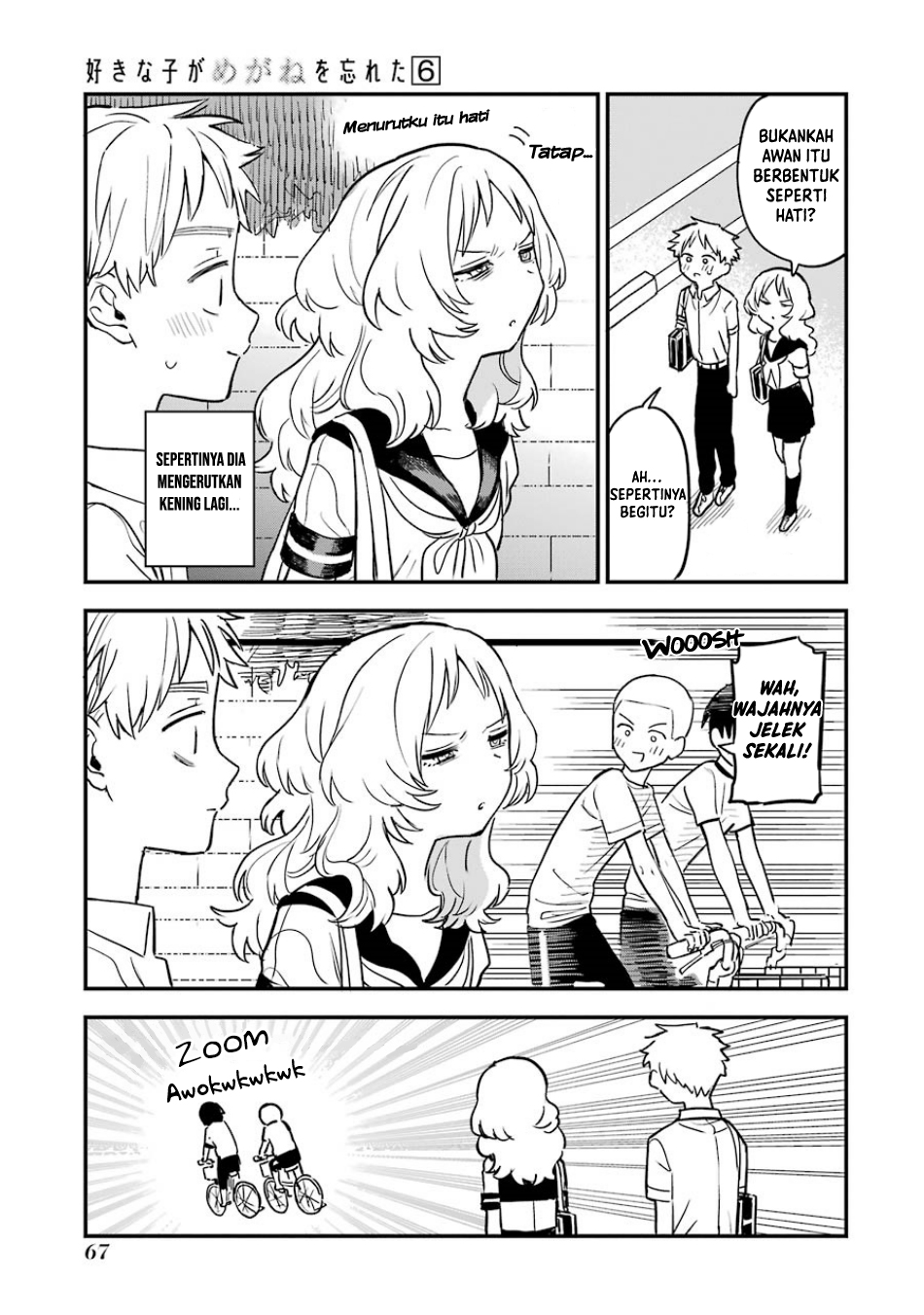 Sukinako ga Megane wo Wasureta Chapter 61 Gambar 2