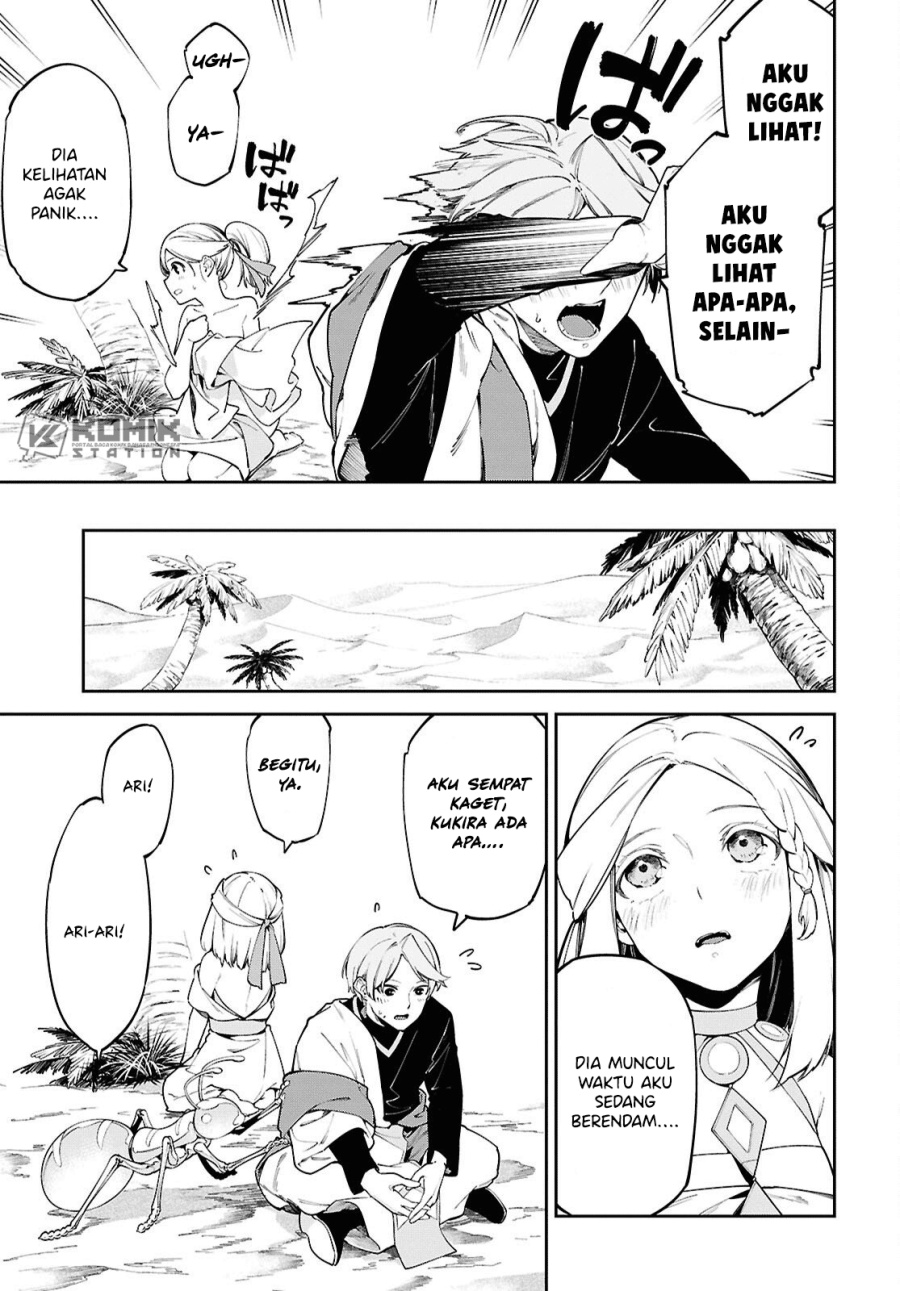 Suna Mahou de Suna no Oukoku o Tsukurou ~Sabaku ni Tsuihou Sareta kara Ganbatte Sokoku Ijou no Kokka o Tatete Mita~ Chapter 02 Gambar 24