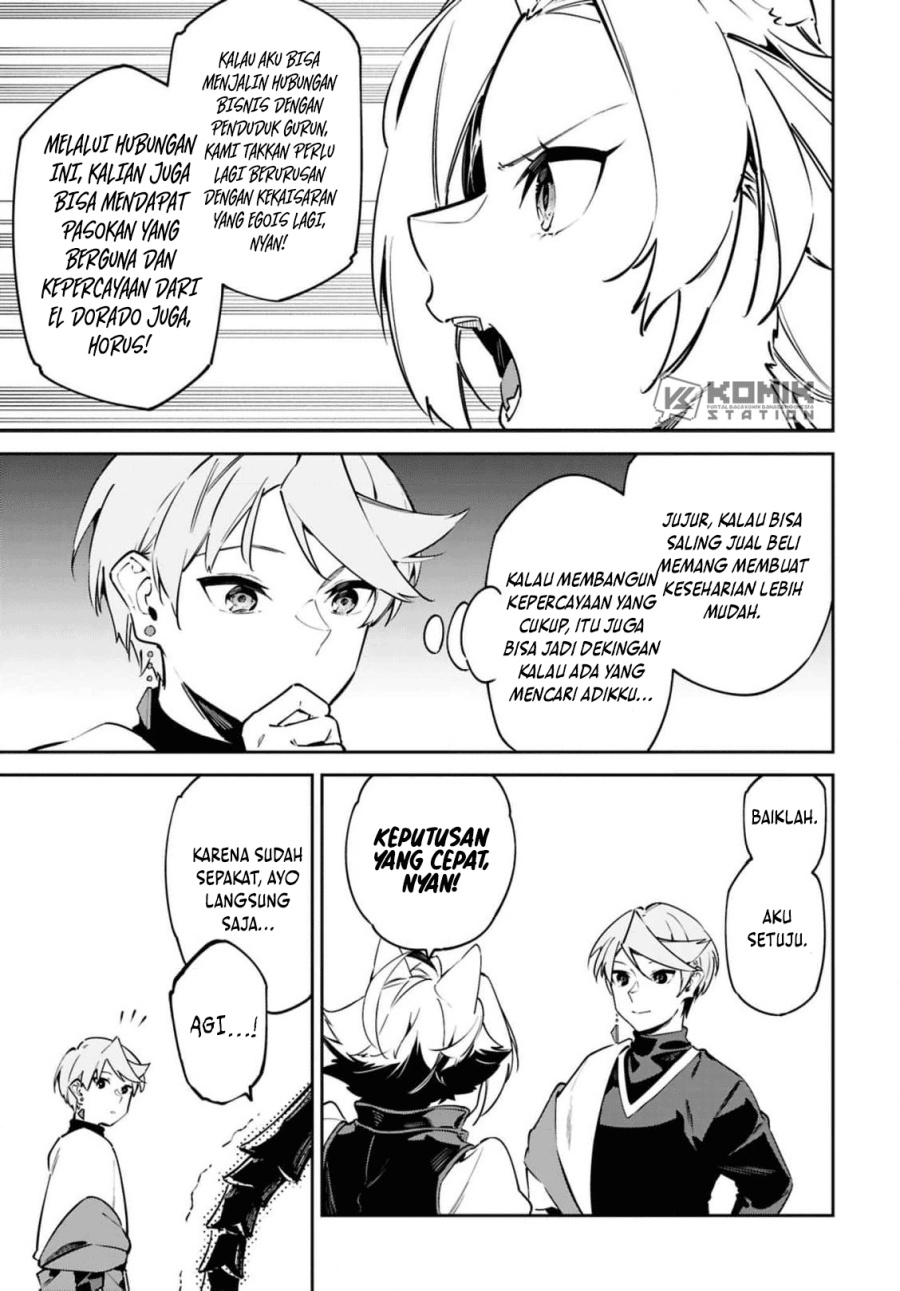 Suna Mahou de Suna no Oukoku o Tsukurou ~Sabaku ni Tsuihou Sareta kara Ganbatte Sokoku Ijou no Kokka o Tatete Mita~ Chapter 12 Gambar 26