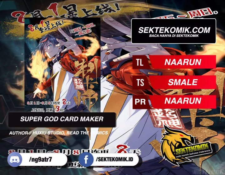 Super God Card Maker Chapter 15 Gambar 1