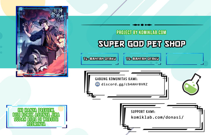 Super God Pet Shop Chapter 52 Gambar 1