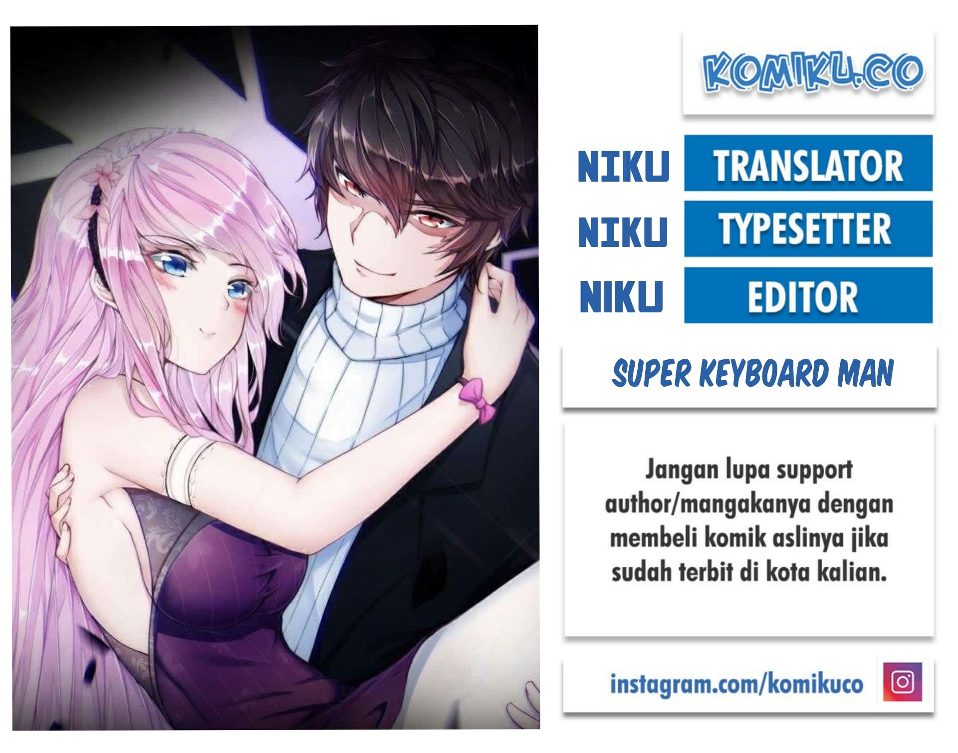 Super Keyboard Man Chapter 32 Gambar 1