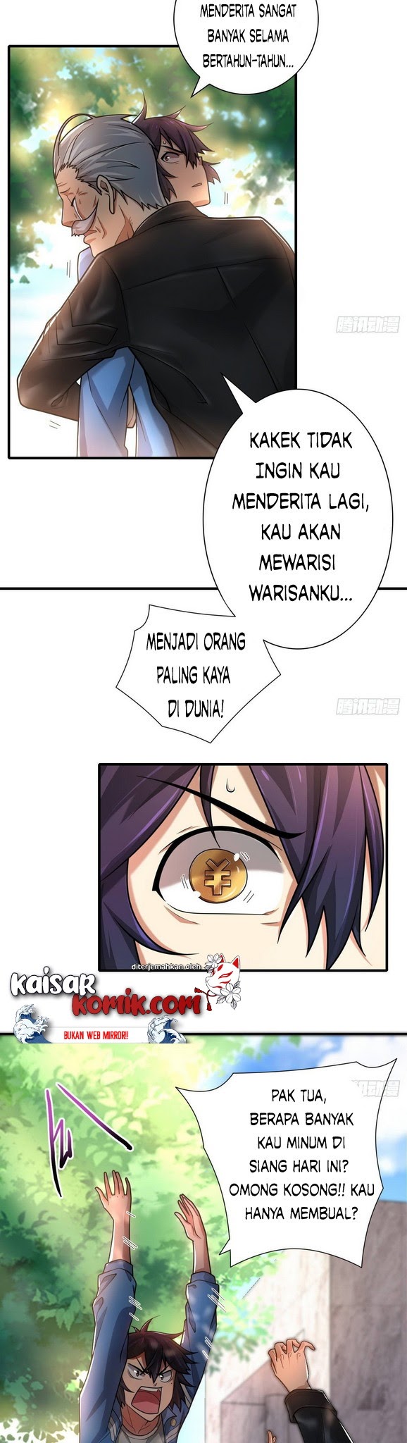 Super Money Worship System Chapter 02 Gambar 15