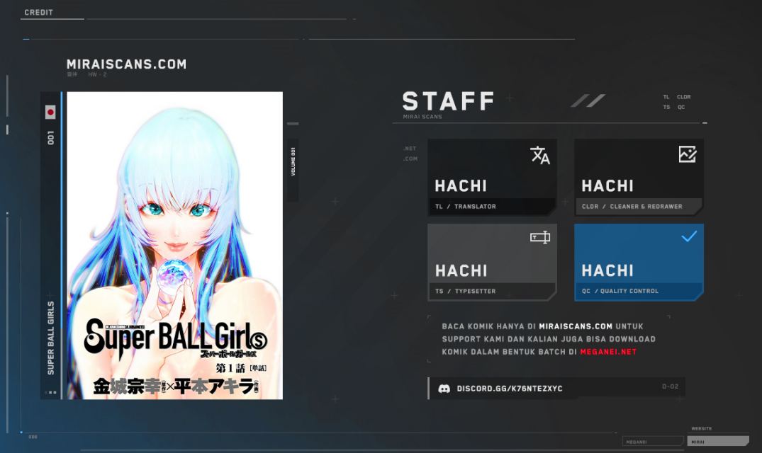 Super Ball Girls Chapter 01 Gambar 1