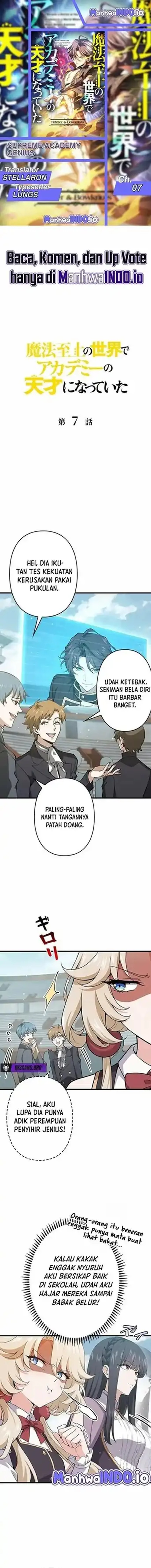 Supreme Academy Genius Chapter 07 Gambar 1