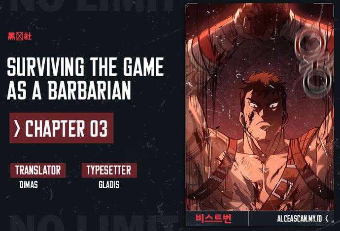 Survive as a Barbarian in the Game Chapter 03 Gambar 1