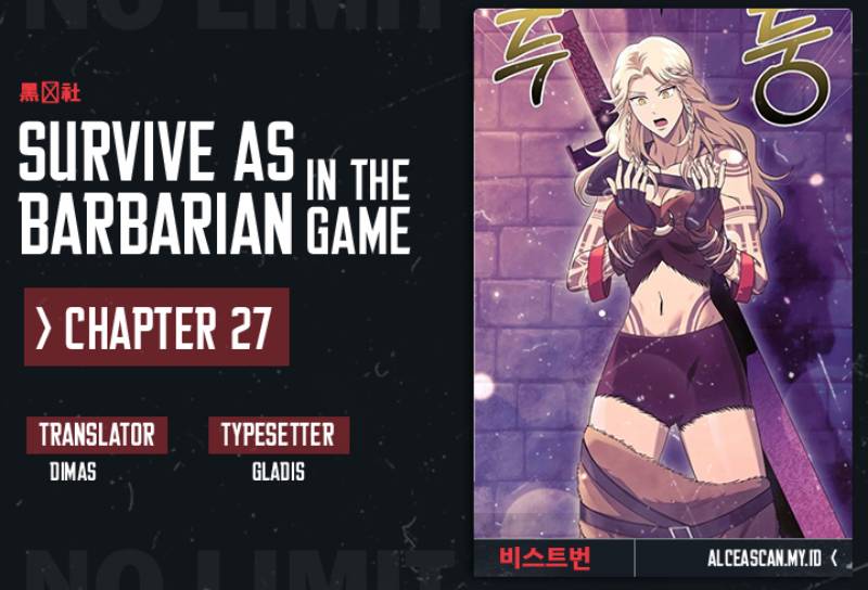 Survive as a Barbarian in the Game Chapter 27 Gambar 1
