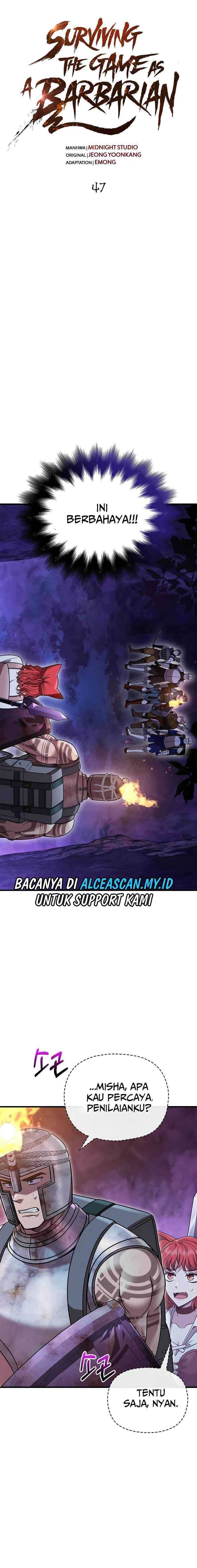 Survive as a Barbarian in the Game Chapter 47 Gambar 1