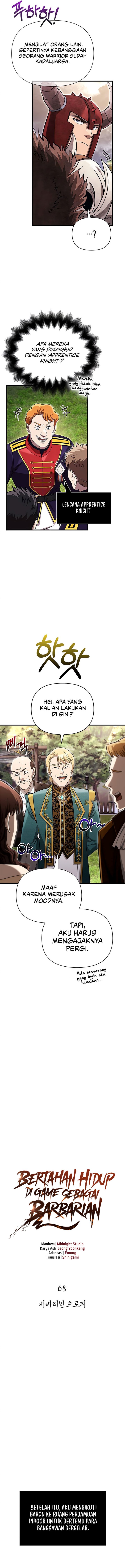Survive as a Barbarian in the Game Chapter 65 Gambar 6
