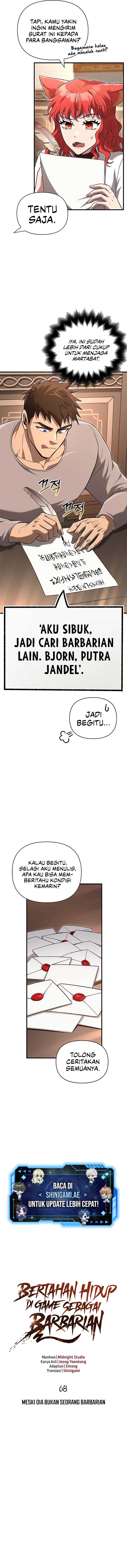 Survive as a Barbarian in the Game Chapter 68 Gambar 3