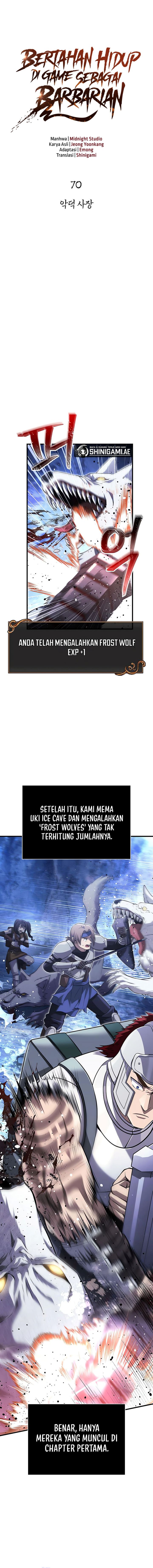 Survive as a Barbarian in the Game Chapter 70 Gambar 4