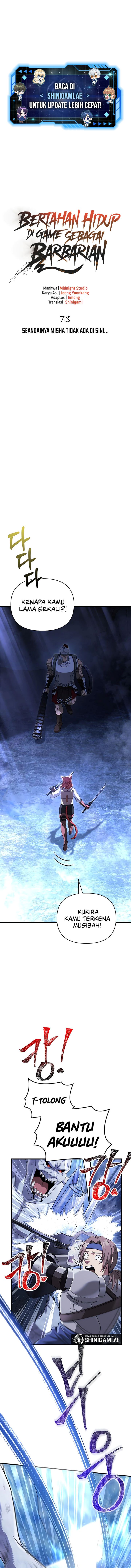 Survive as a Barbarian in the Game Chapter 73 Gambar 3