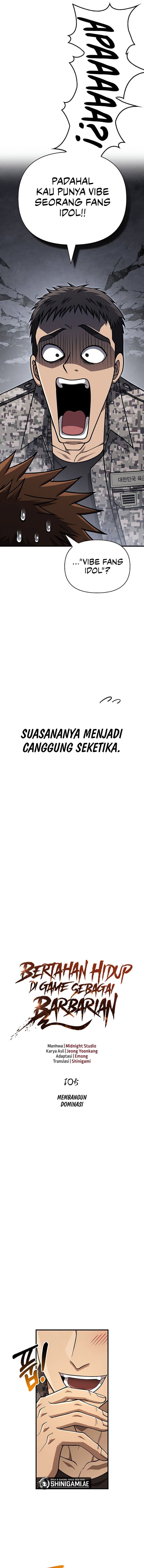 Survive as a Barbarian in the Game Chapter 105 Gambar 7
