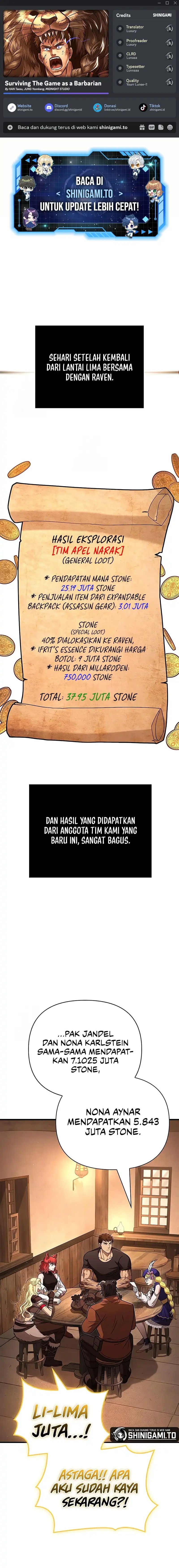 Survive as a Barbarian in the Game Chapter 116 Gambar 1