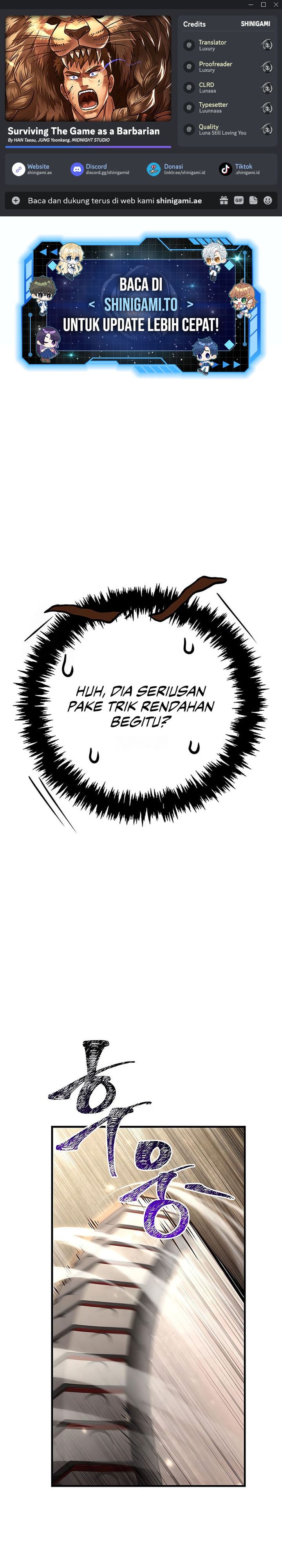 Survive as a Barbarian in the Game Chapter 120 Gambar 1