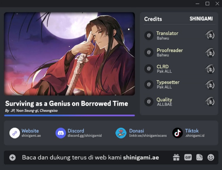 Surviving as a Genius on Borrowed Time Chapter 25 Gambar 1