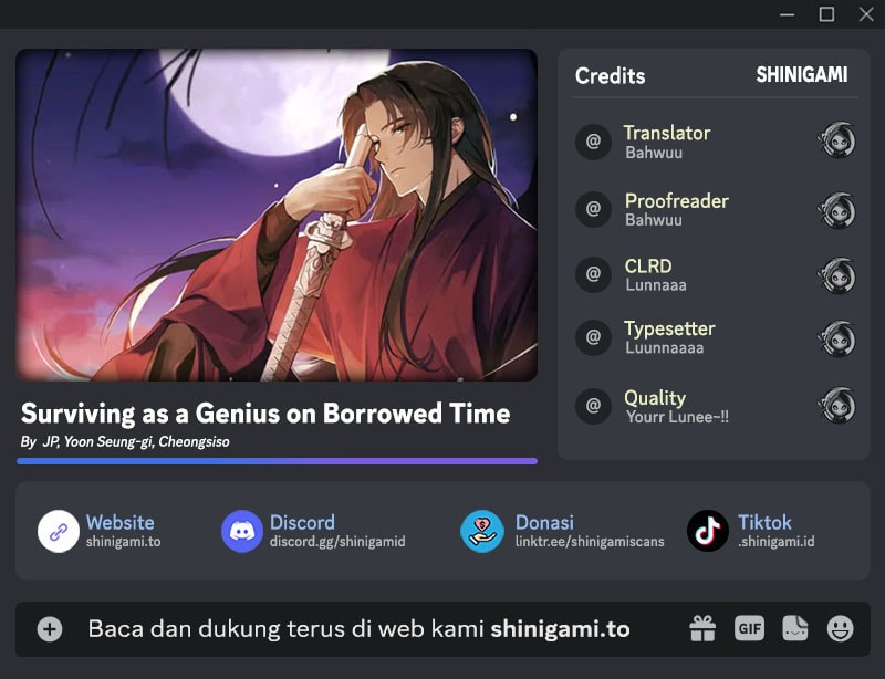 Surviving as a Genius on Borrowed Time Chapter 42 Gambar 1