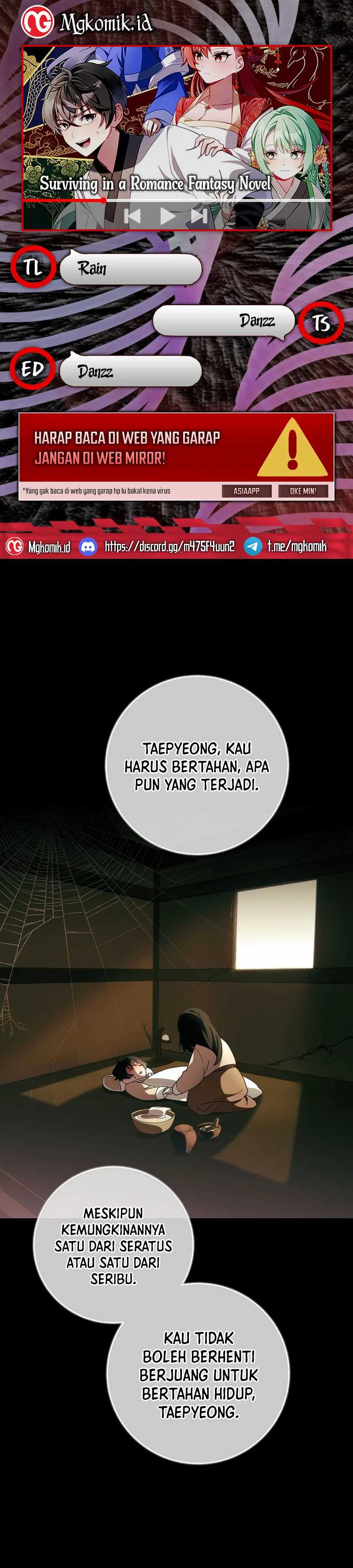 Surviving in a Romance Fantasy Novel Chapter 05 Gambar 1