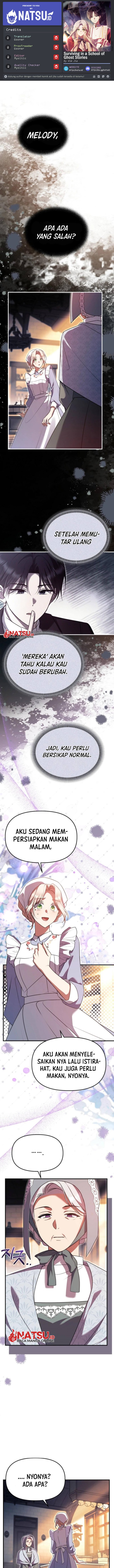 Surviving in a School of Ghost Stories Chapter 03 Gambar 1