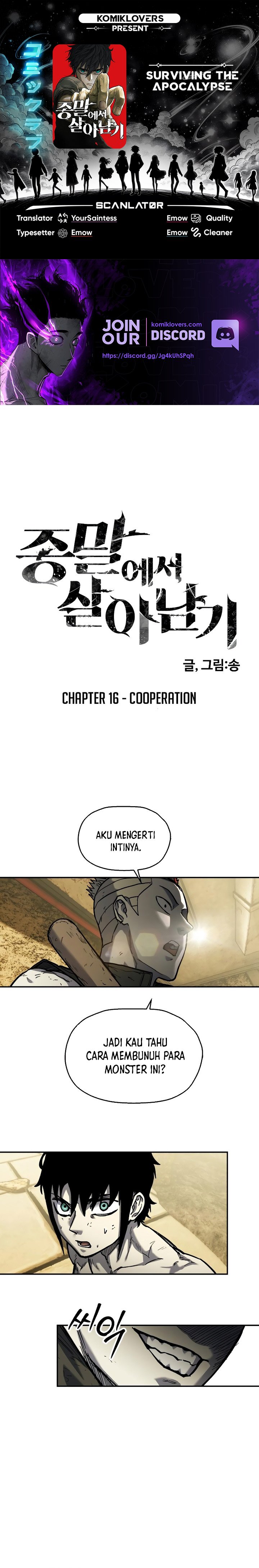 Surviving the Apocalypse Chapter 16 Gambar 1