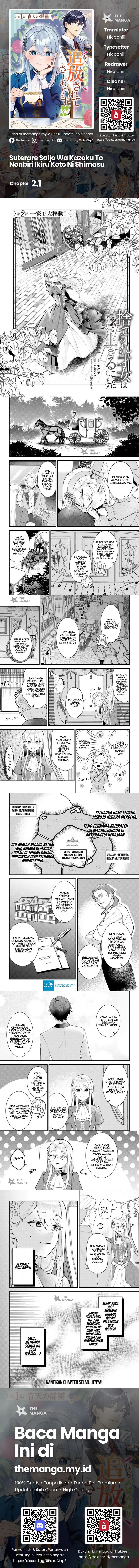 Suterare Saijo Wa Kazoku To Nonbiri Ikiru Koto Ni Shimasu Chapter 02.1 Gambar 1