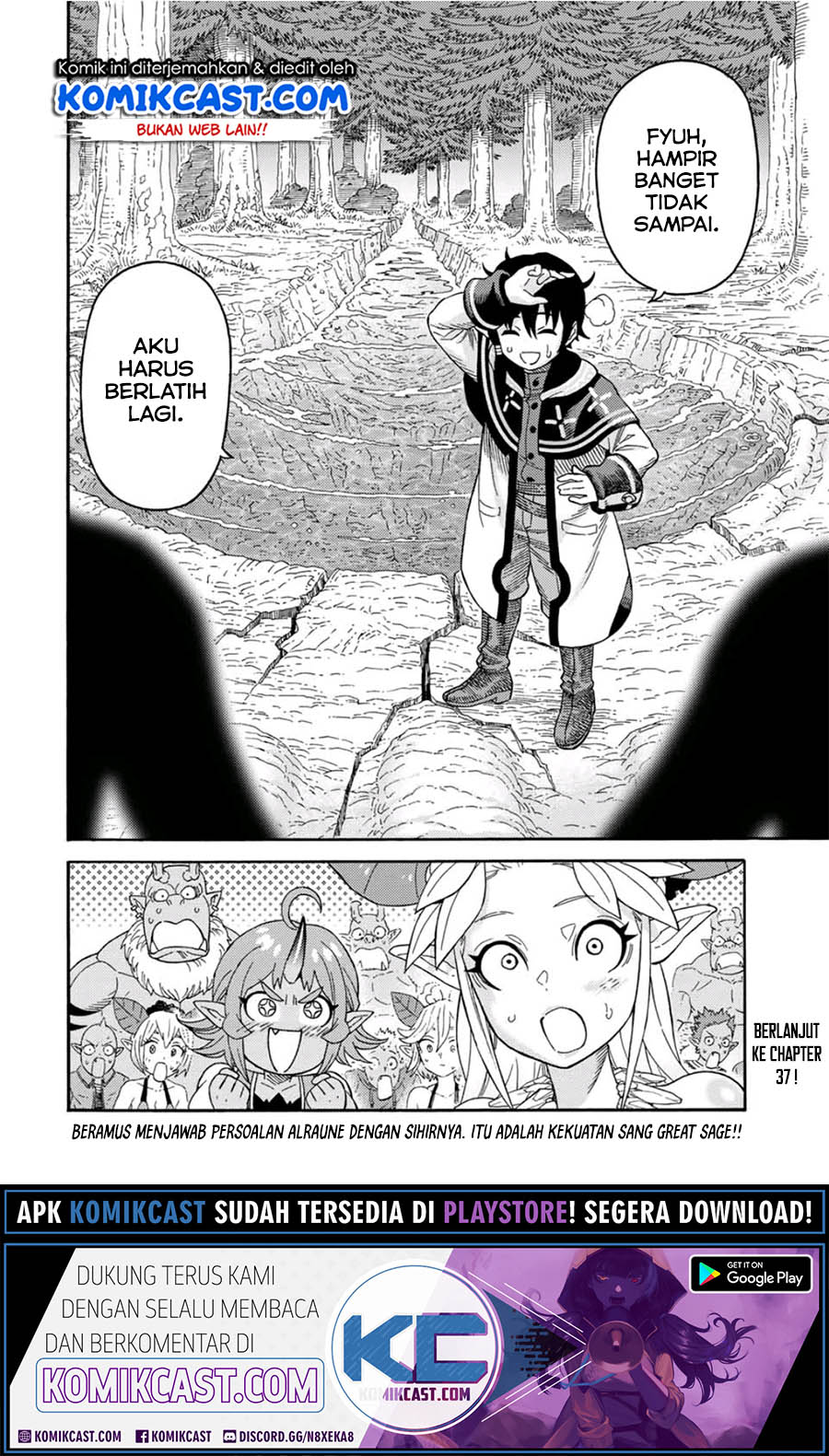 Suterareta Tensei Kenja ~ Mamono no Mori de Saikyou no dai ma Teikoku o Tsukuriageru ~ Chapter 36 Gambar 18
