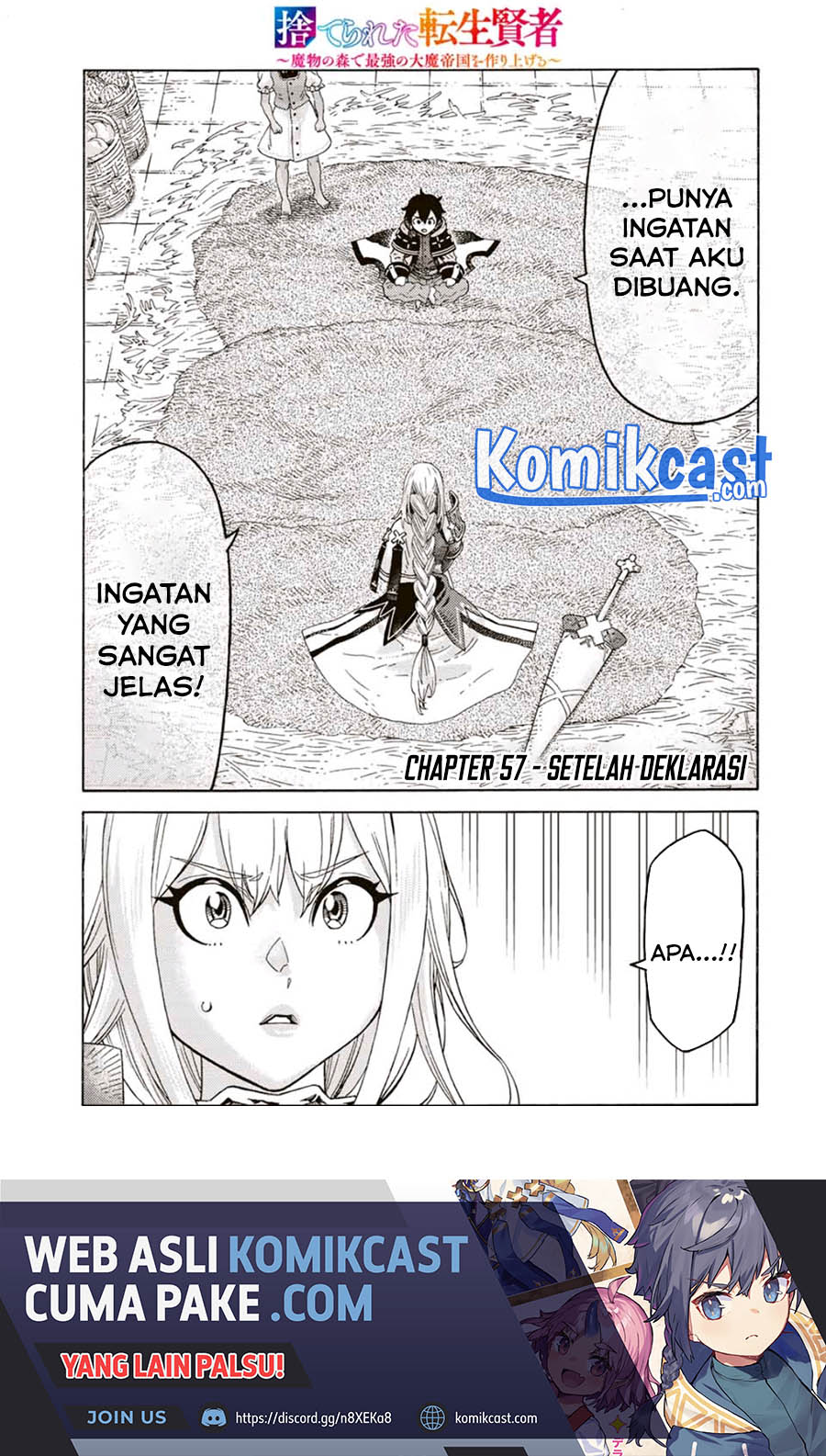 Suterareta Tensei Kenja ~ Mamono no Mori de Saikyou no dai ma Teikoku o Tsukuriageru ~ Chapter 57 Gambar 2