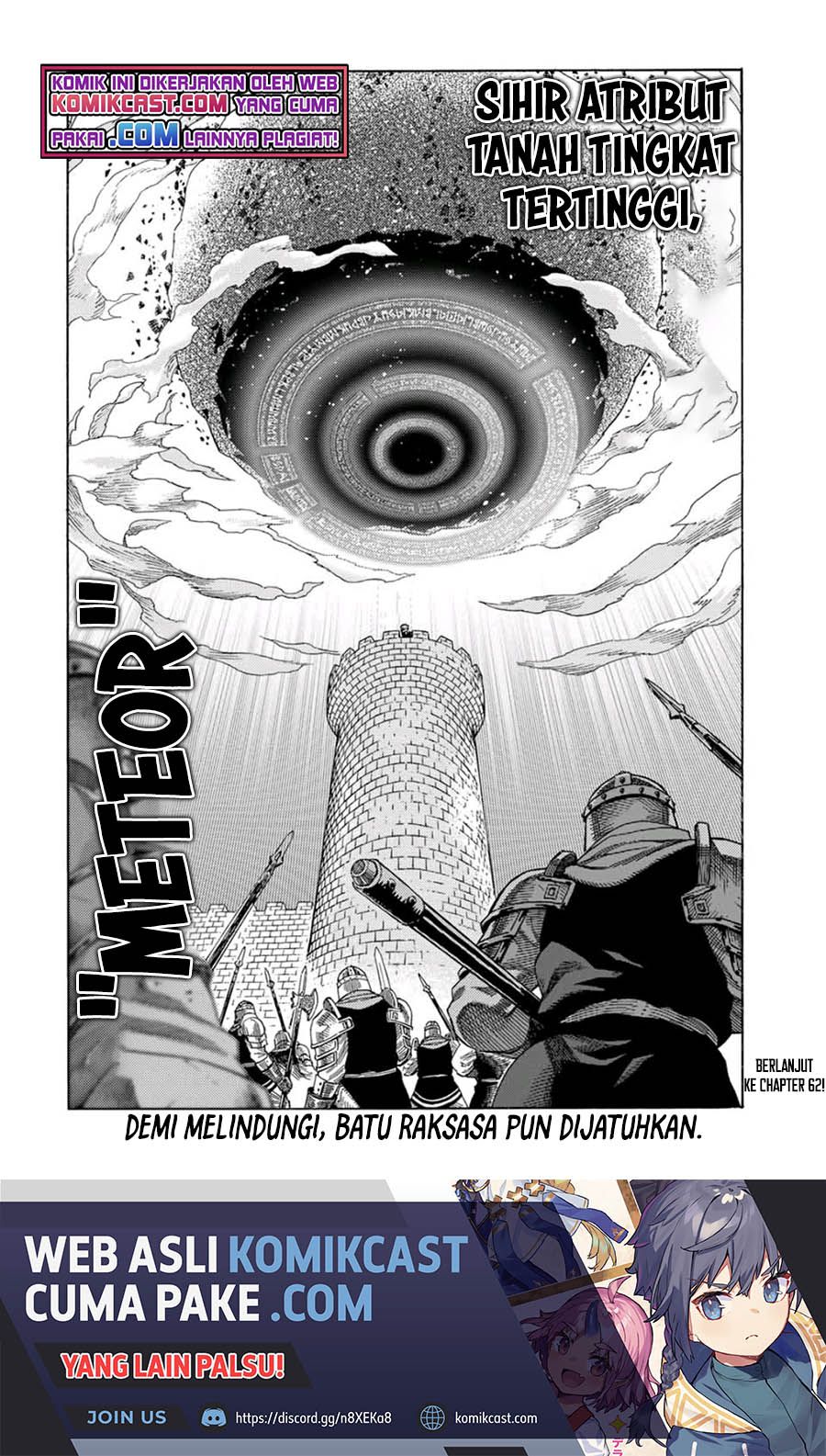 Suterareta Tensei Kenja ~ Mamono no Mori de Saikyou no dai ma Teikoku o Tsukuriageru ~ Chapter 61 Gambar 19