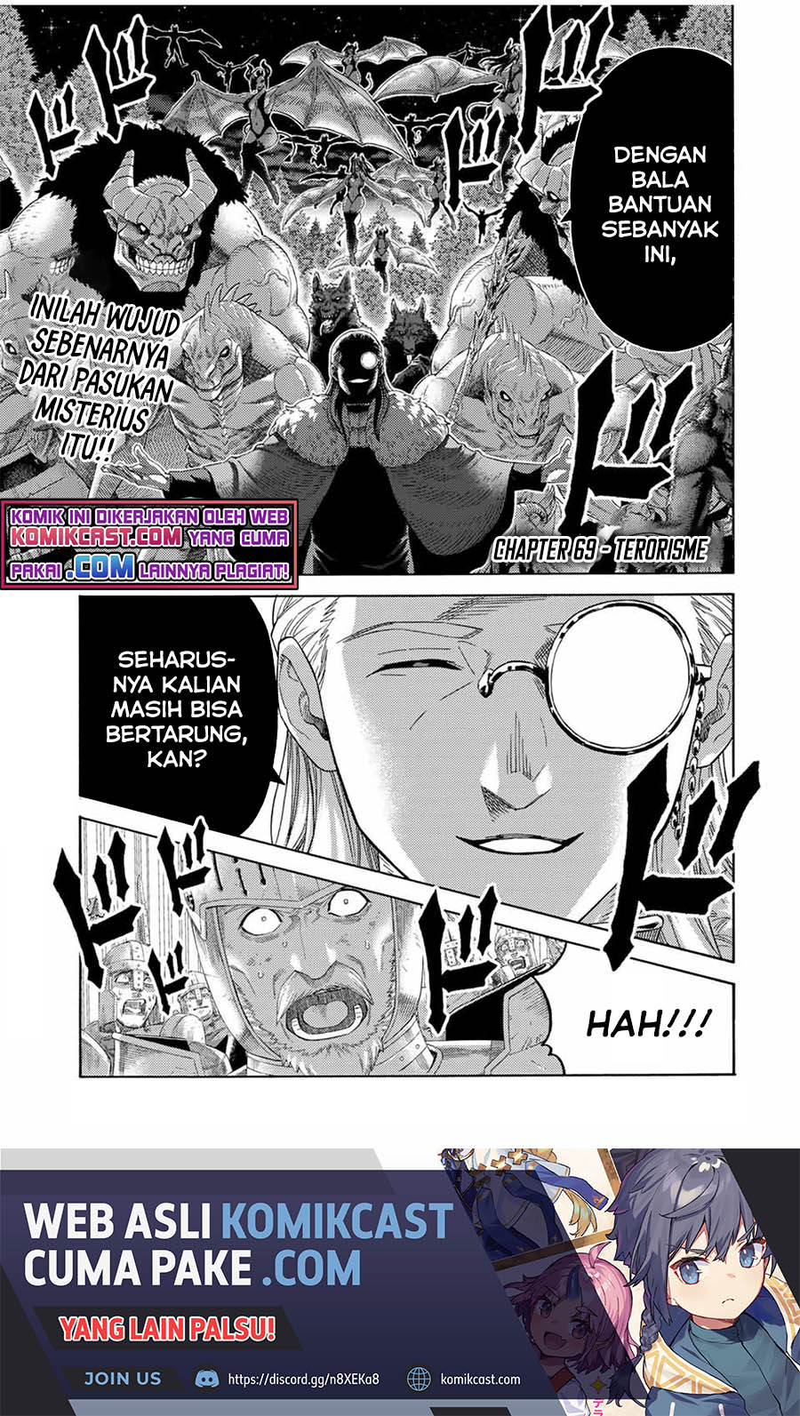 Suterareta Tensei Kenja ~ Mamono no Mori de Saikyou no dai ma Teikoku o Tsukuriageru ~ Chapter 69 Gambar 2