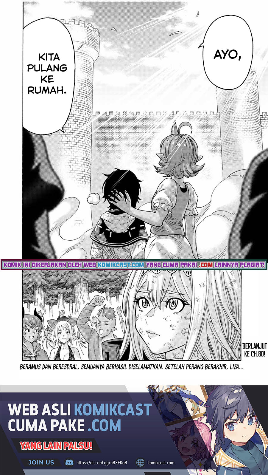 Suterareta Tensei Kenja ~ Mamono no Mori de Saikyou no dai ma Teikoku o Tsukuriageru ~ Chapter 79 Gambar 17