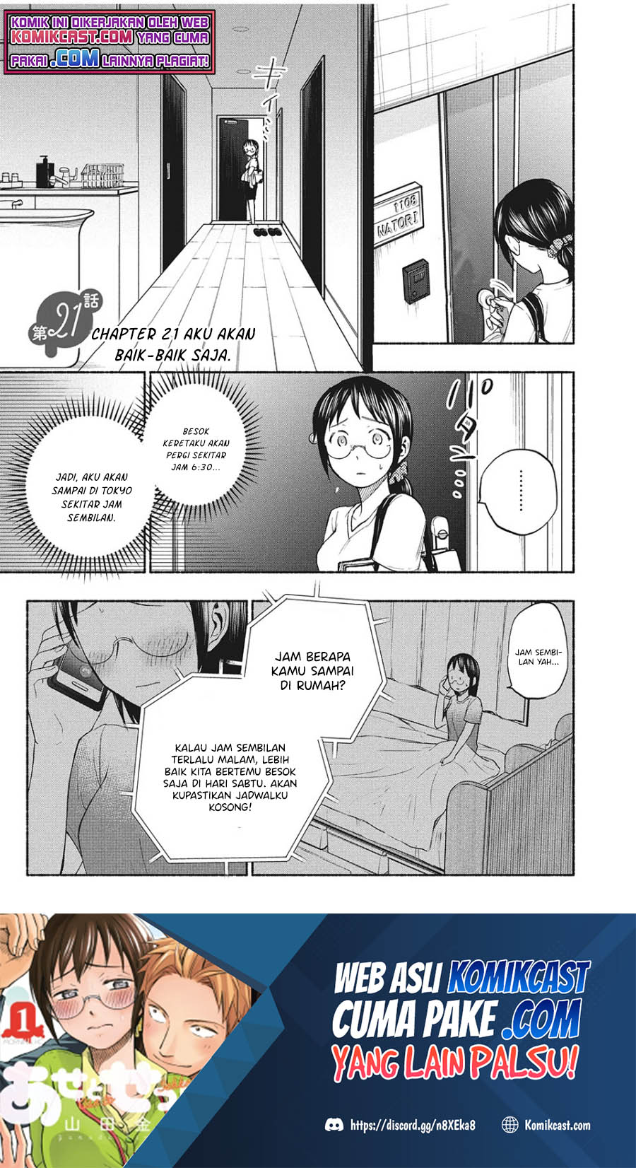 Sweat and Soap (Ase to Sekken) Chapter 21 Gambar 2