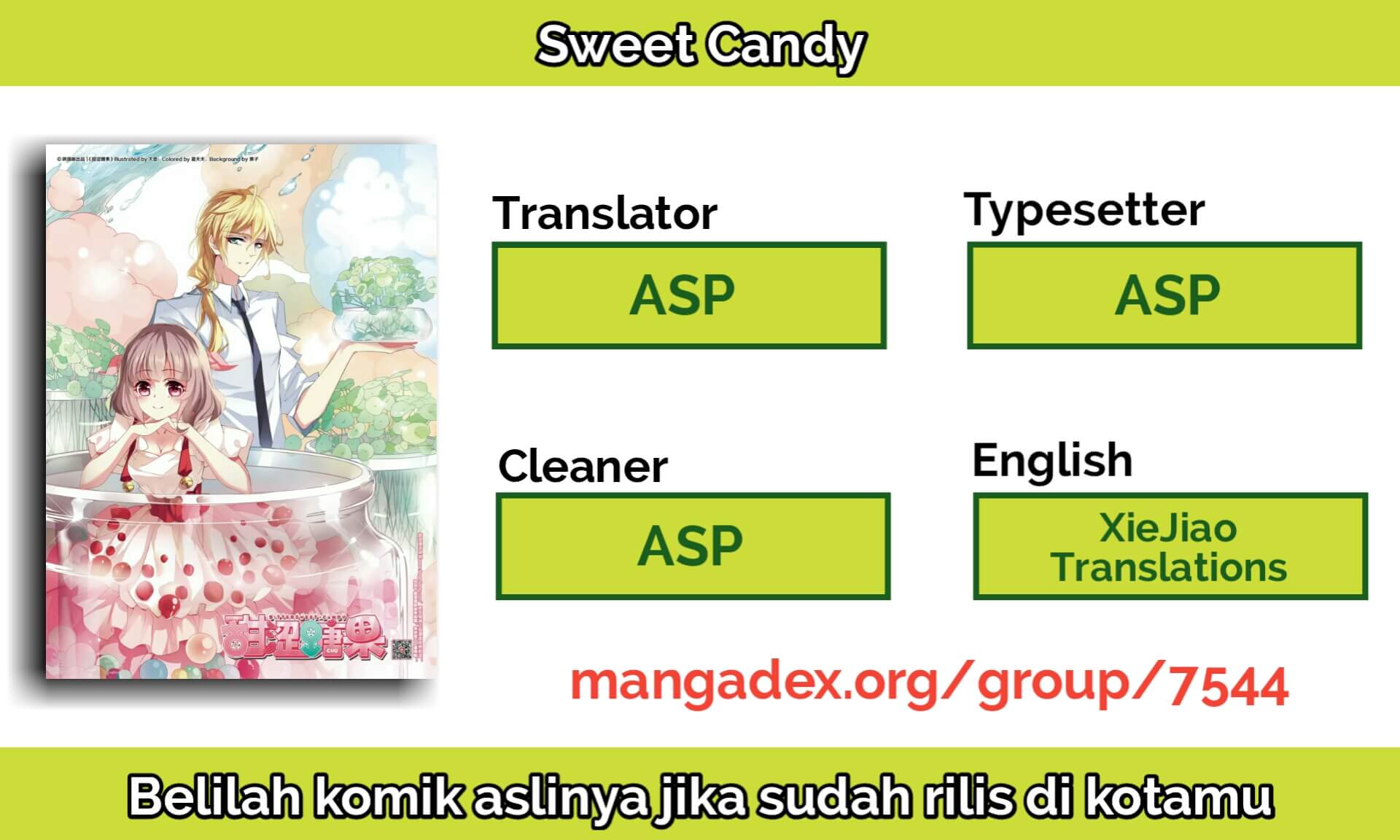 Sweet Candy Chapter 01 Gambar 1