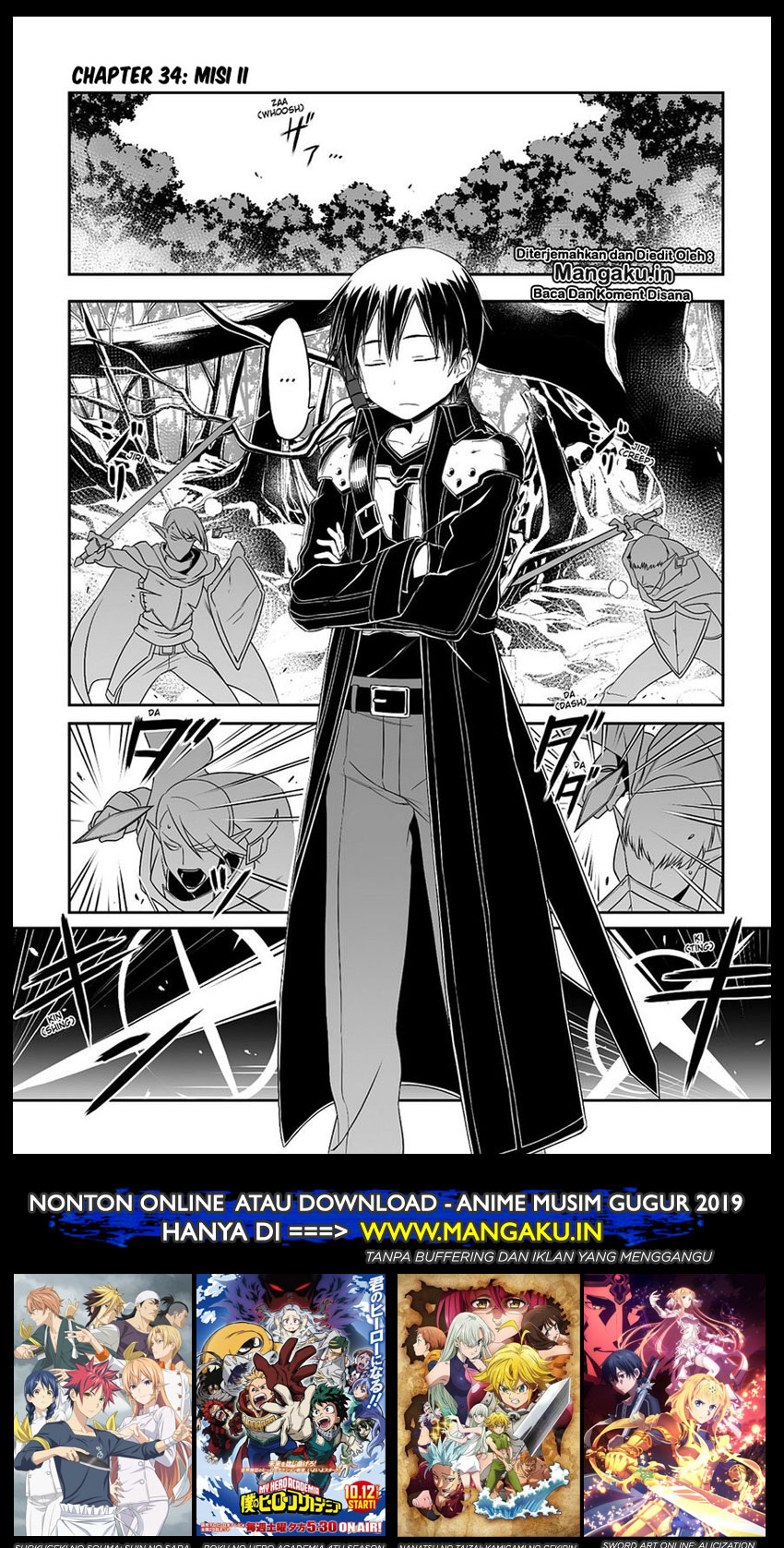 Sword Art Online: Progressive Chapter 34 Gambar 2