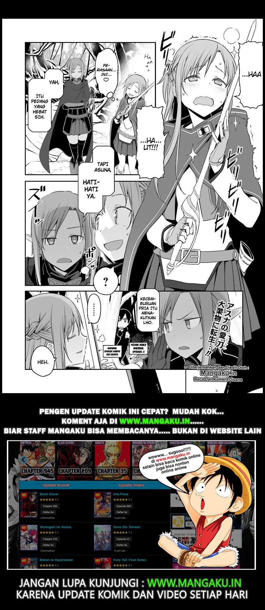 Sword Art Online: Progressive Chapter 38 Gambar 16