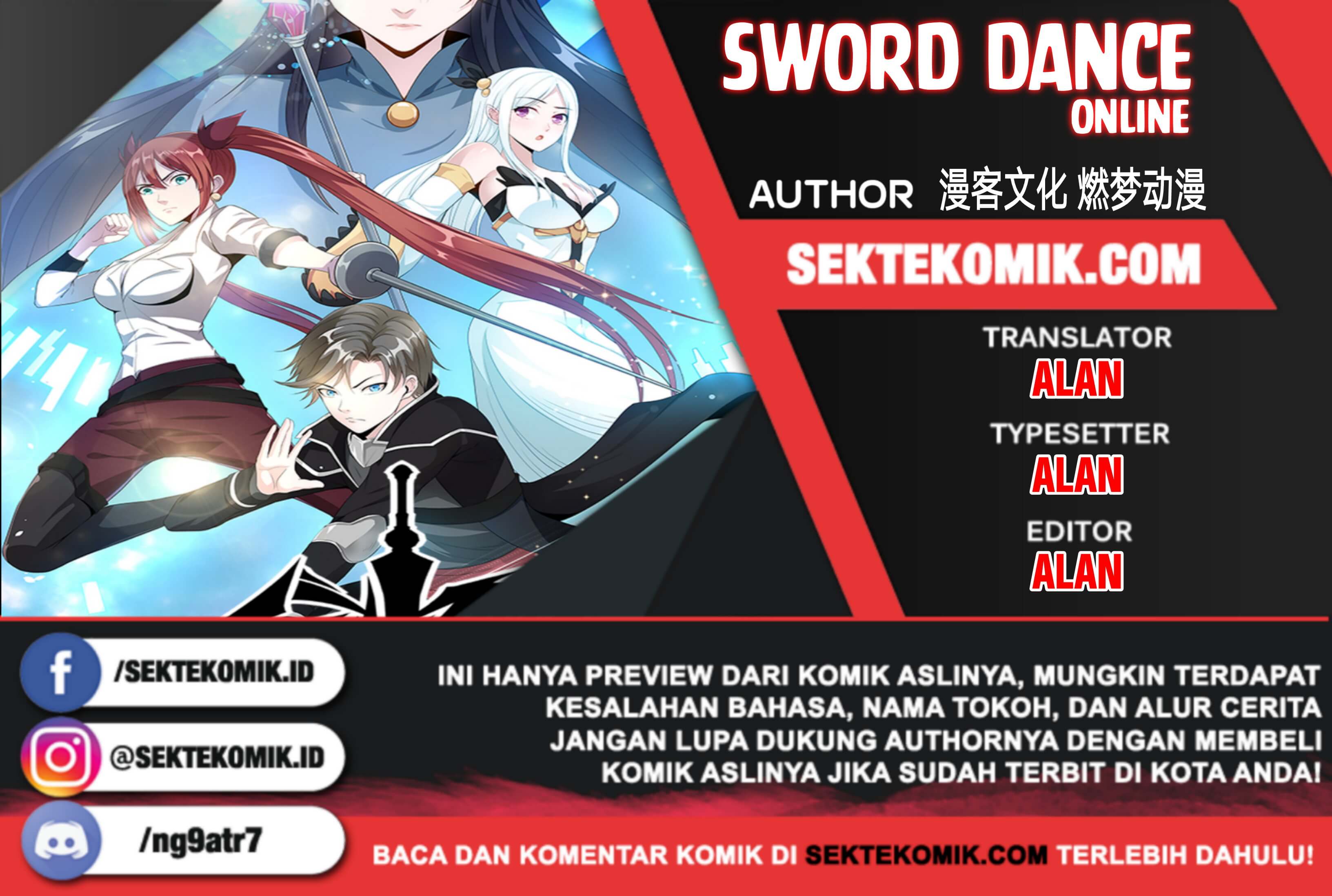 Sword Dance Online Chapter 03 Gambar 1