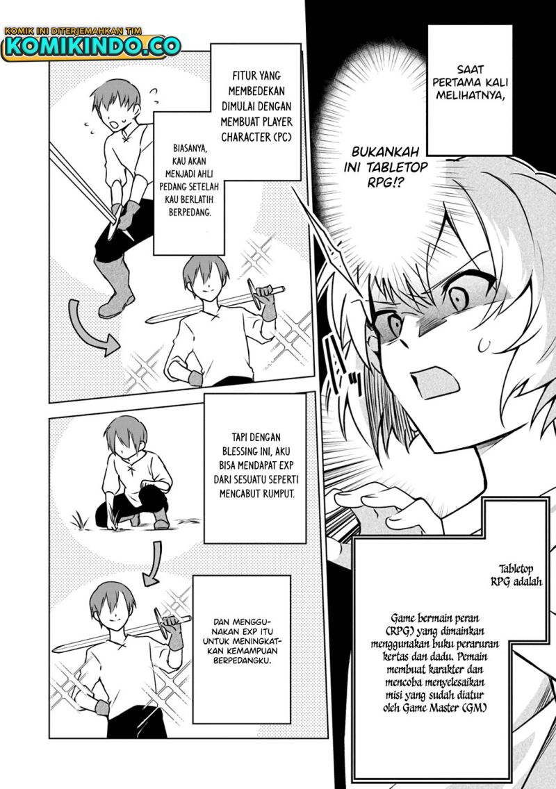 TRPG Player ga Isekai de Saikyou Build wo Mezasu Chapter 01.1 Gambar 23