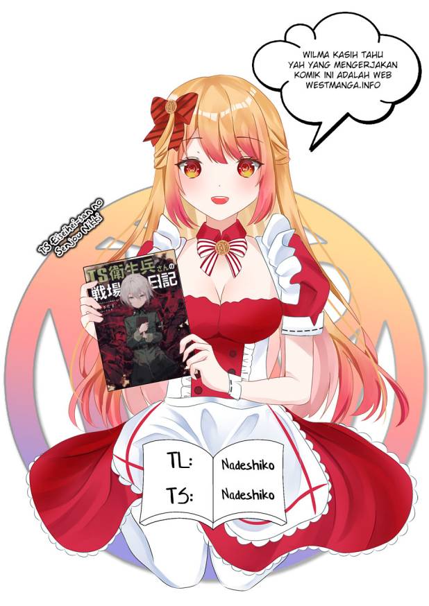 TS Eiseihei-san no Senjou Nikki Chapter 01 Gambar 1
