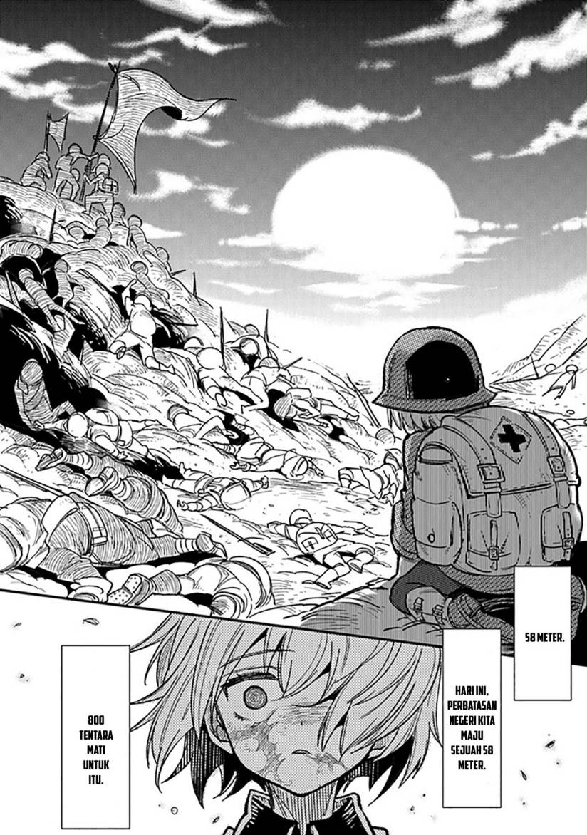 TS Eiseihei-san no Senjou Nikki Chapter 01 Gambar 15