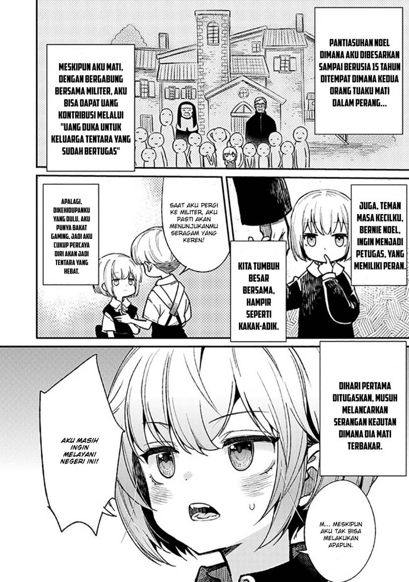 TS Eiseihei-san no Senjou Nikki Chapter 01 Gambar 19