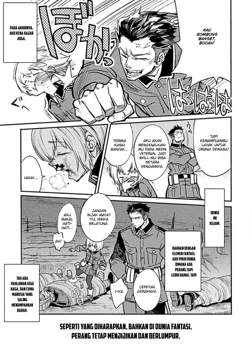 TS Eiseihei-san no Senjou Nikki Chapter 01 Gambar 20